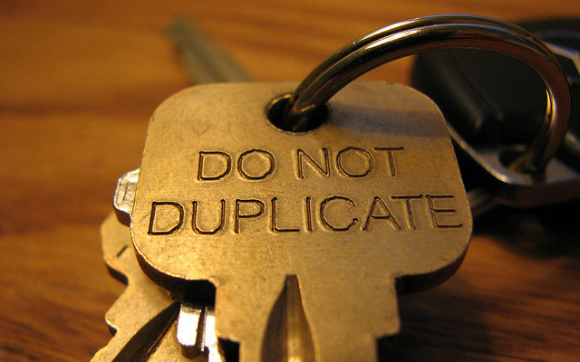 How to duplicate a key 